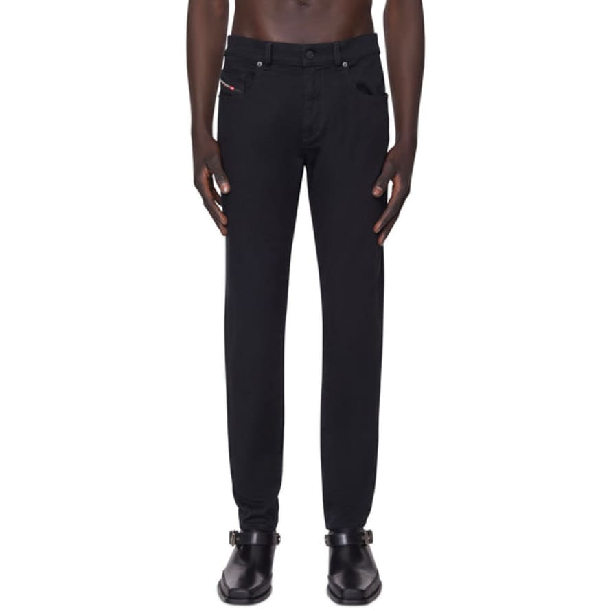 Diesel D-strukt 69yp Slim Fit Jeans - Black