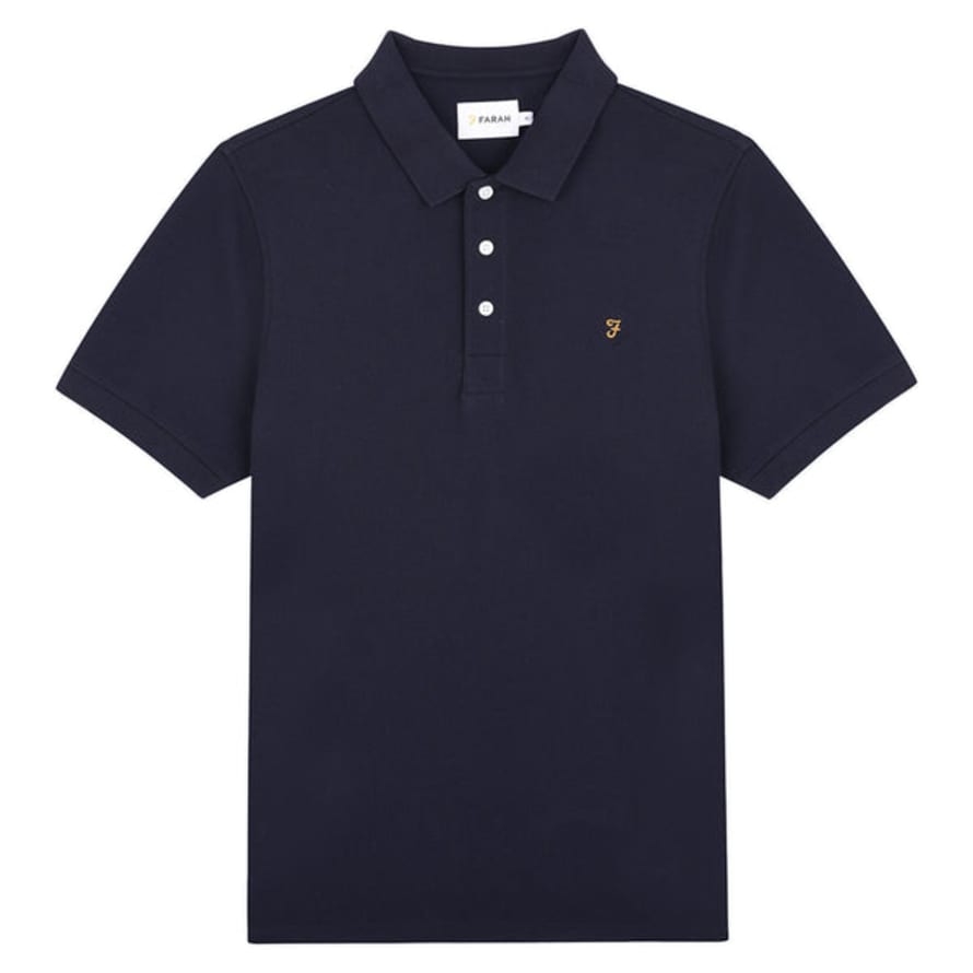 Farah New Blanes Polo - True Navy