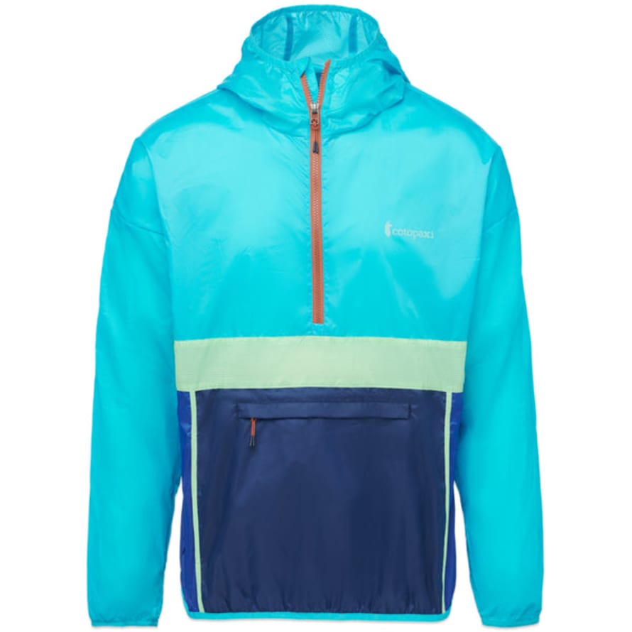 Cotopaxi Teca Halfzip Windbreaker - Sea Salt