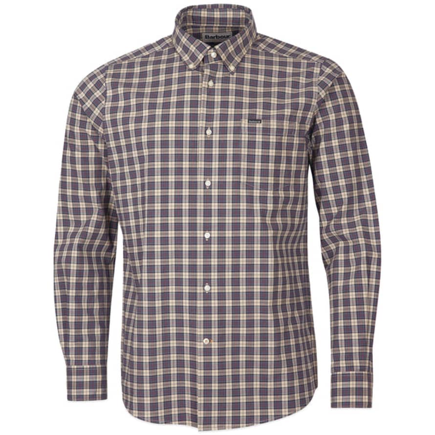 Barbour Lomond Tailored Shirt - Stone