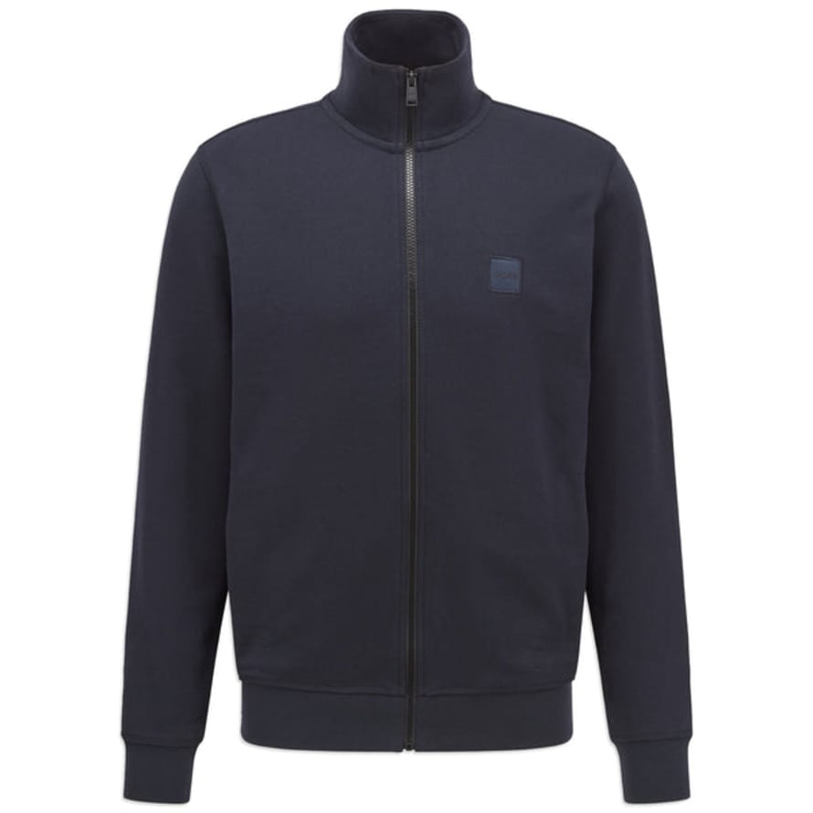 Boss New Zestart Zip Track Top - Navy