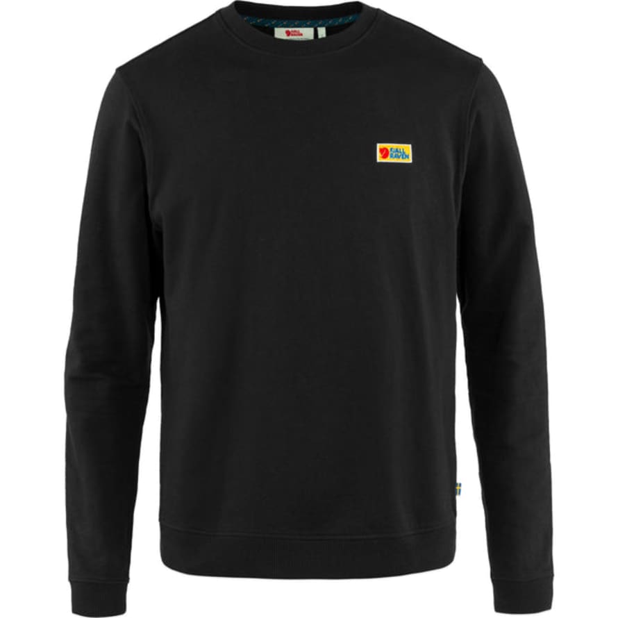 Fjällräven Vardag Crew Sweat - Black