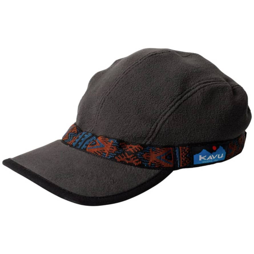 Kavu Fleece Strap Cap - Volcanic Grey