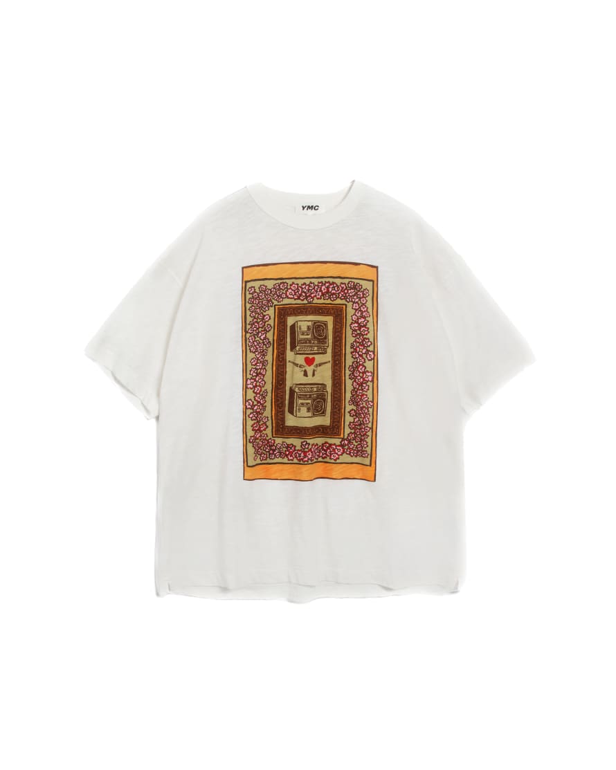 YMC Triple Bandana T-Shirt - White