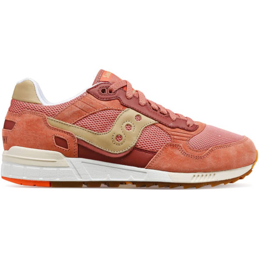 Saucony Originals Saucony Shadow 5000 Premium Pack Trainers - Coral/tan