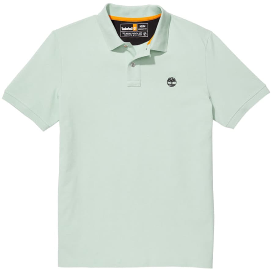 Timberland Millers River Pique Polo - Frosty Green