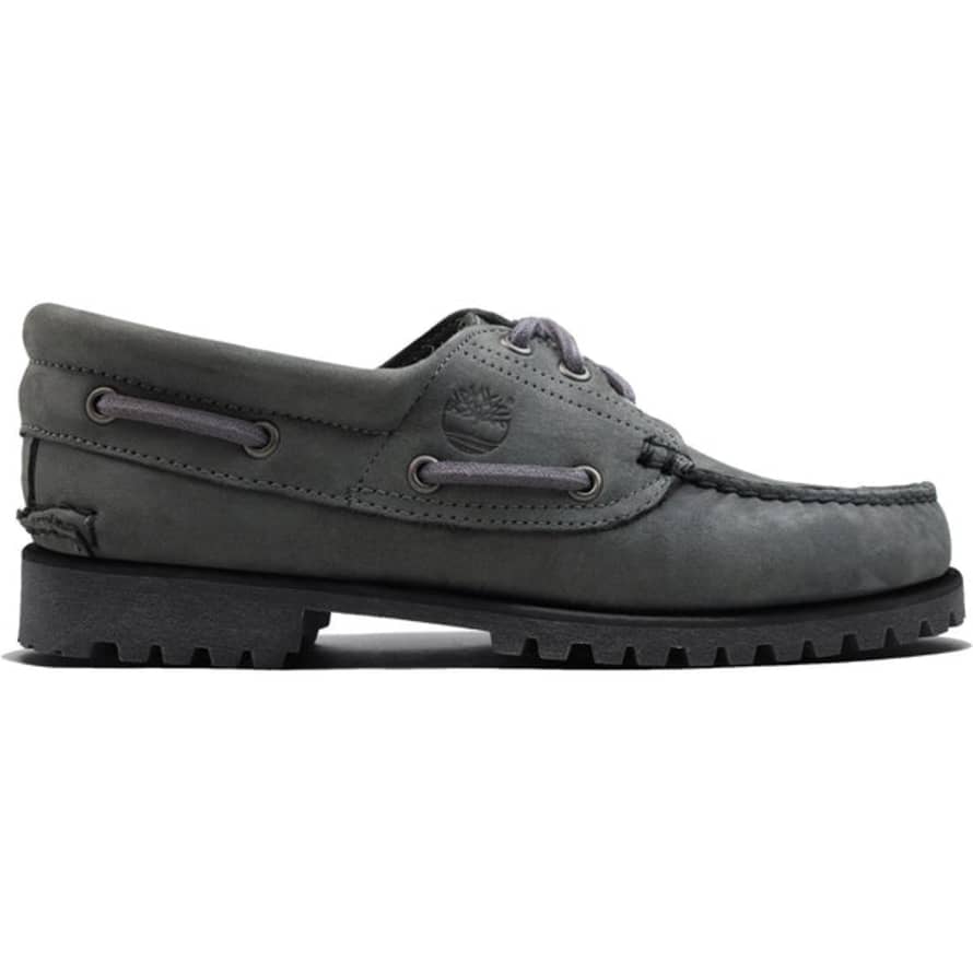 Timberland 3-eye Lug Handsewn Boat Shoe - Blackened Pearl