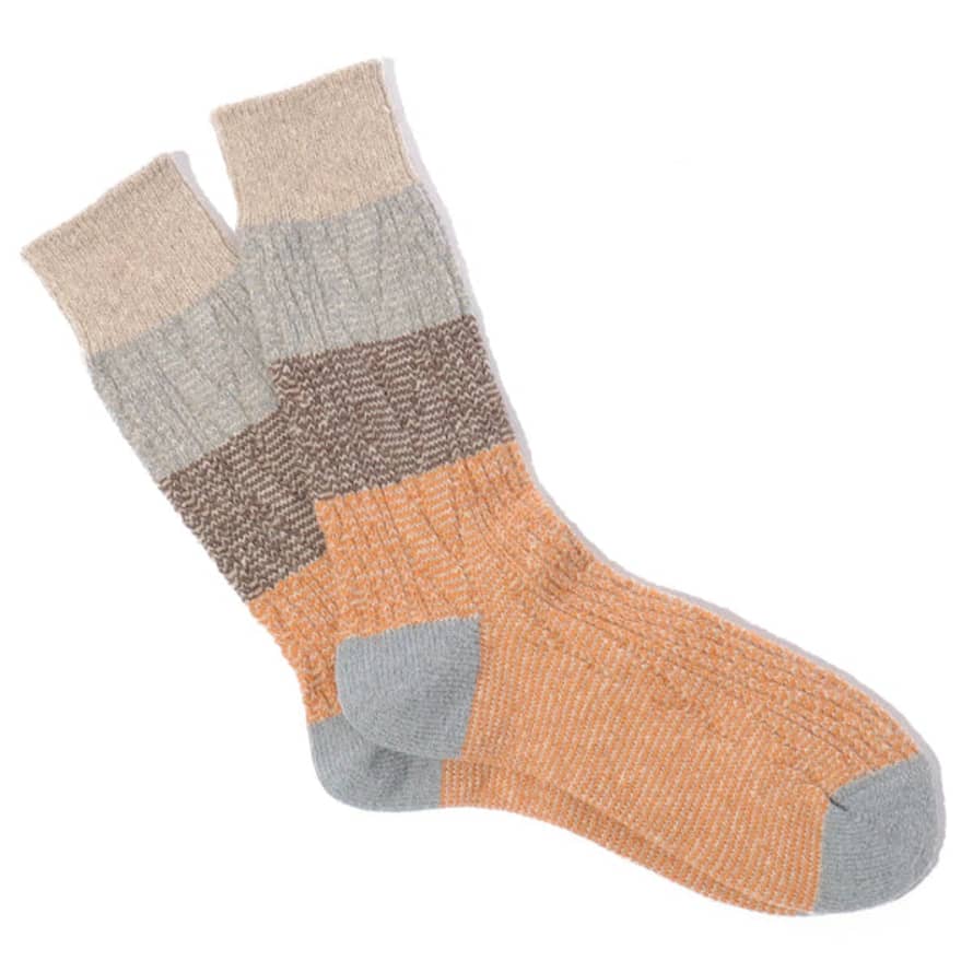 Anonymous Ism  Gradation Cable Crew Socks