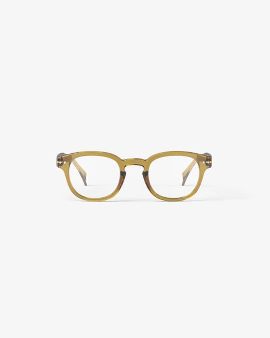 IZIPIZI Reading Glasses #c - Golden Green