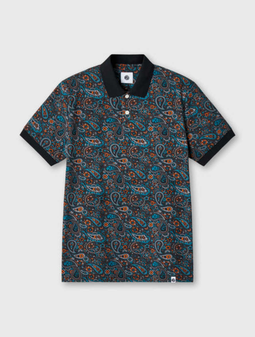 Pretty Green Wonderwall Paisley Polo