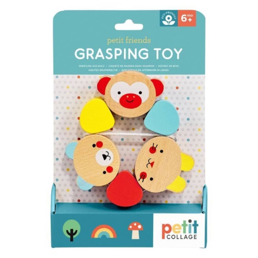 PetitCollage Petit Friends Grasping Rattle