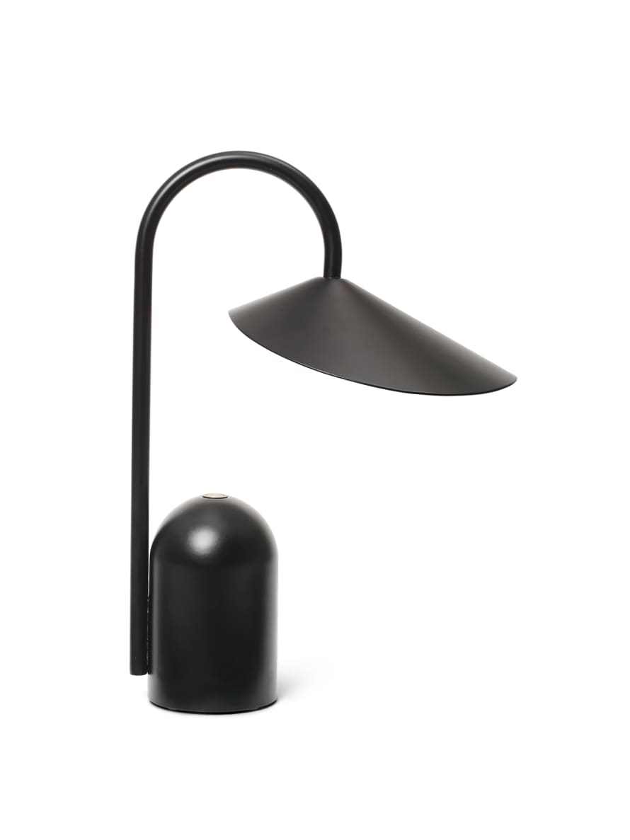 Ferm Living Black Arum Portable Lamp