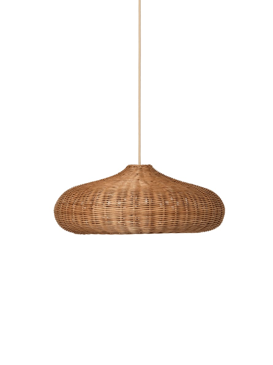 Ferm Living Natural Disc Braided Lampshade