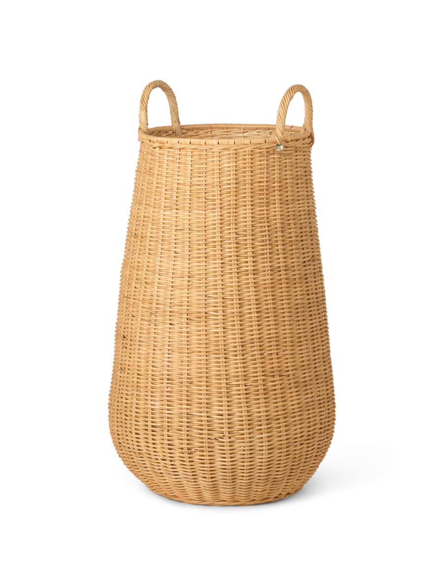 Ferm Living Natural Braided Laundry Basket