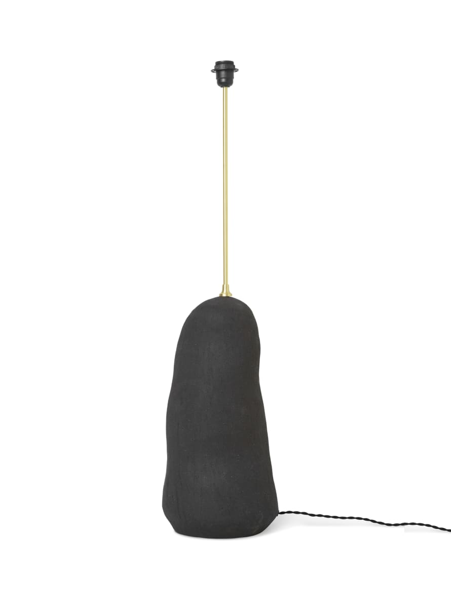 Ferm Living Large Dark Grey Hebe Lamp Base