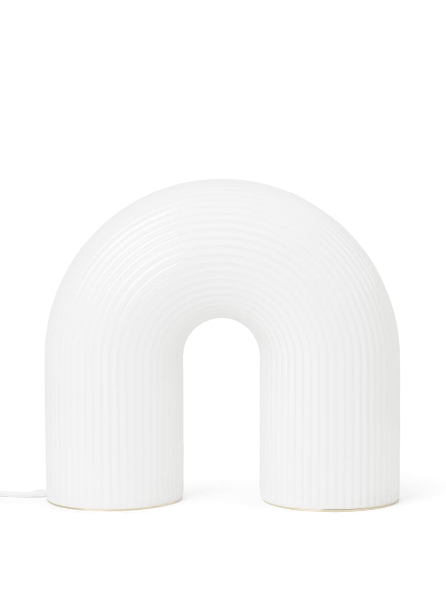 Ferm Living White Vuelta Floor Lamp