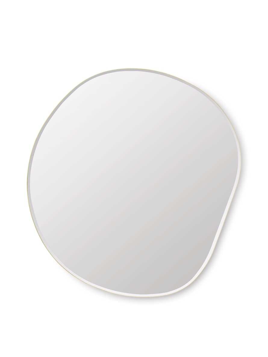 Ferm Living Extra Large Brass Pond Mirror