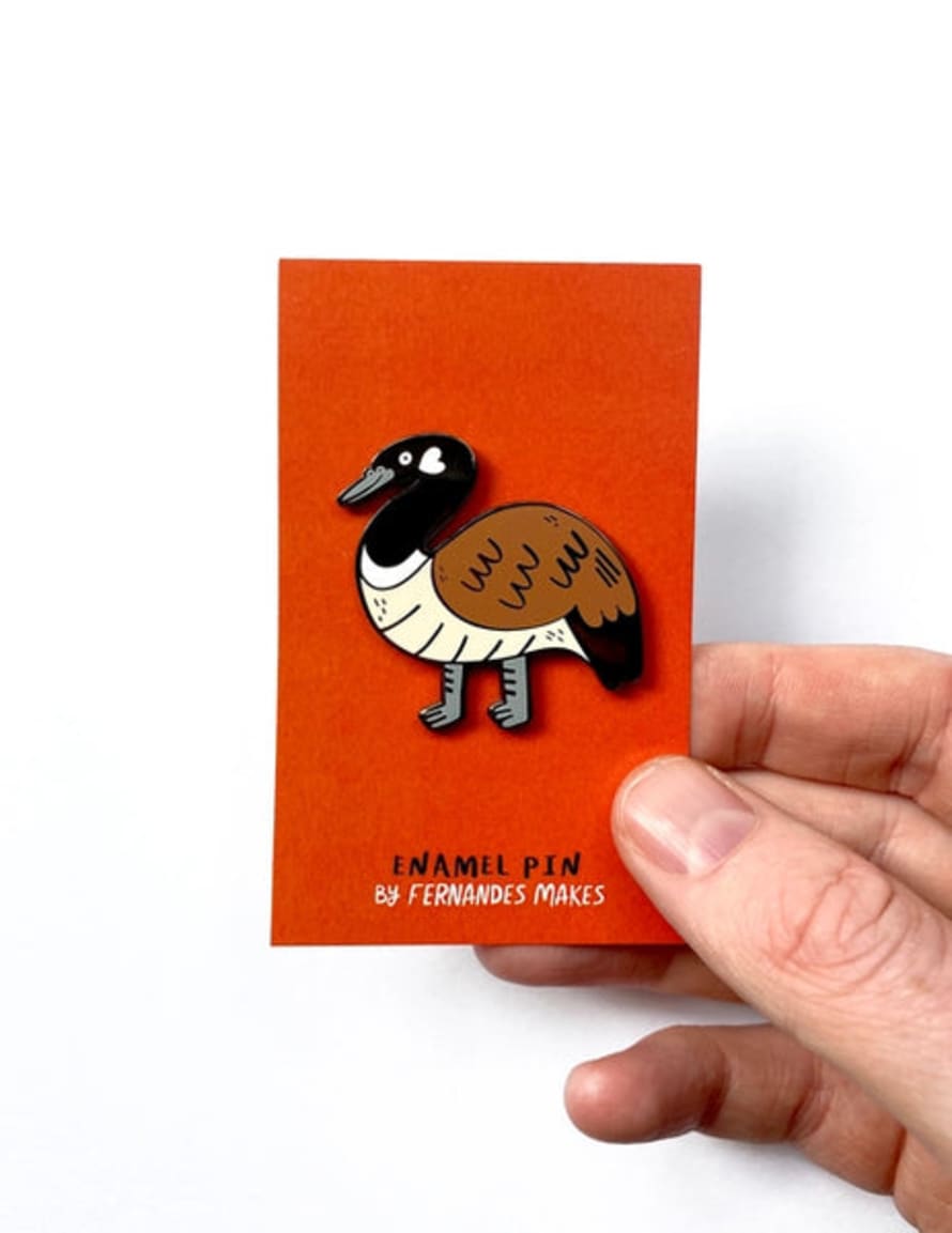 Fernandes Makes Silly Goose Enamel Pin