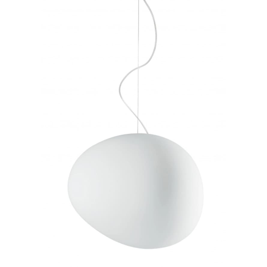 Foscarini Medium Opal White Gregg Foscarini Pendant Lamp