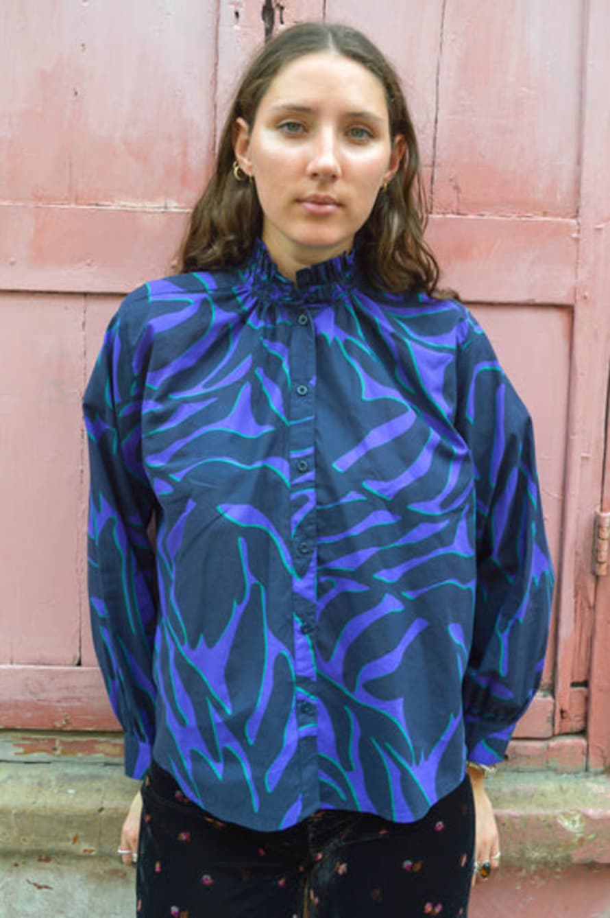 Sacrecoeur Soline Fuzz Blouse