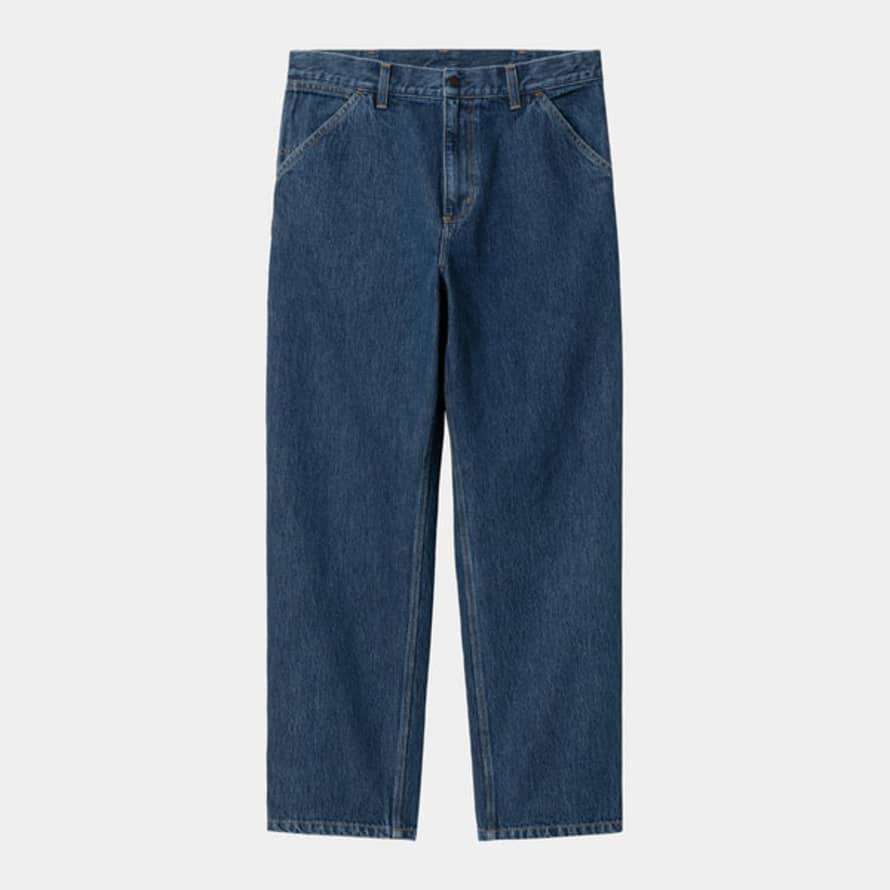 Carhartt WIP  Pantalon Single Knee Blue Stone Wash