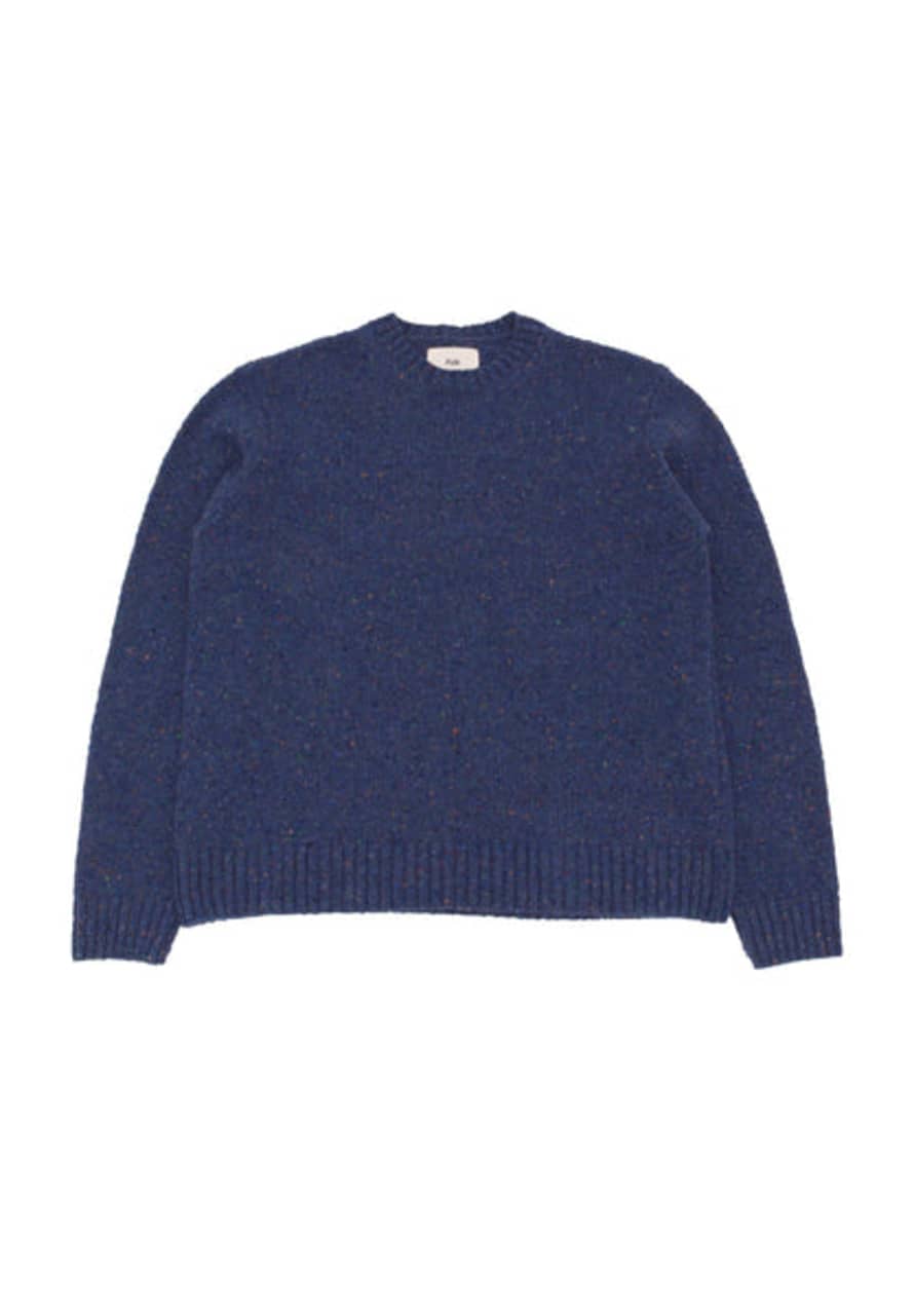 Spoiled Life Folk - Chain Crew Sweater - Bright Navy