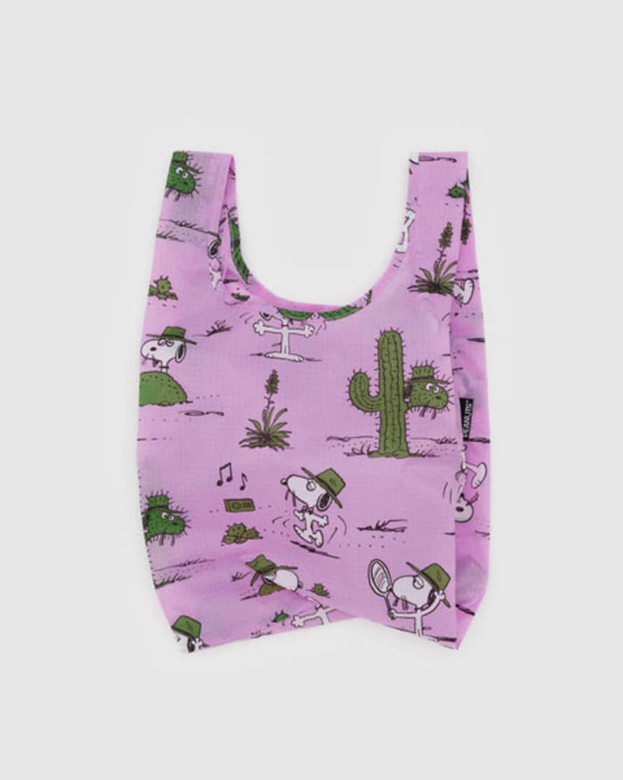 Baggu BAGGU X Peanuts Baby Reusable Bag - Pink Spike