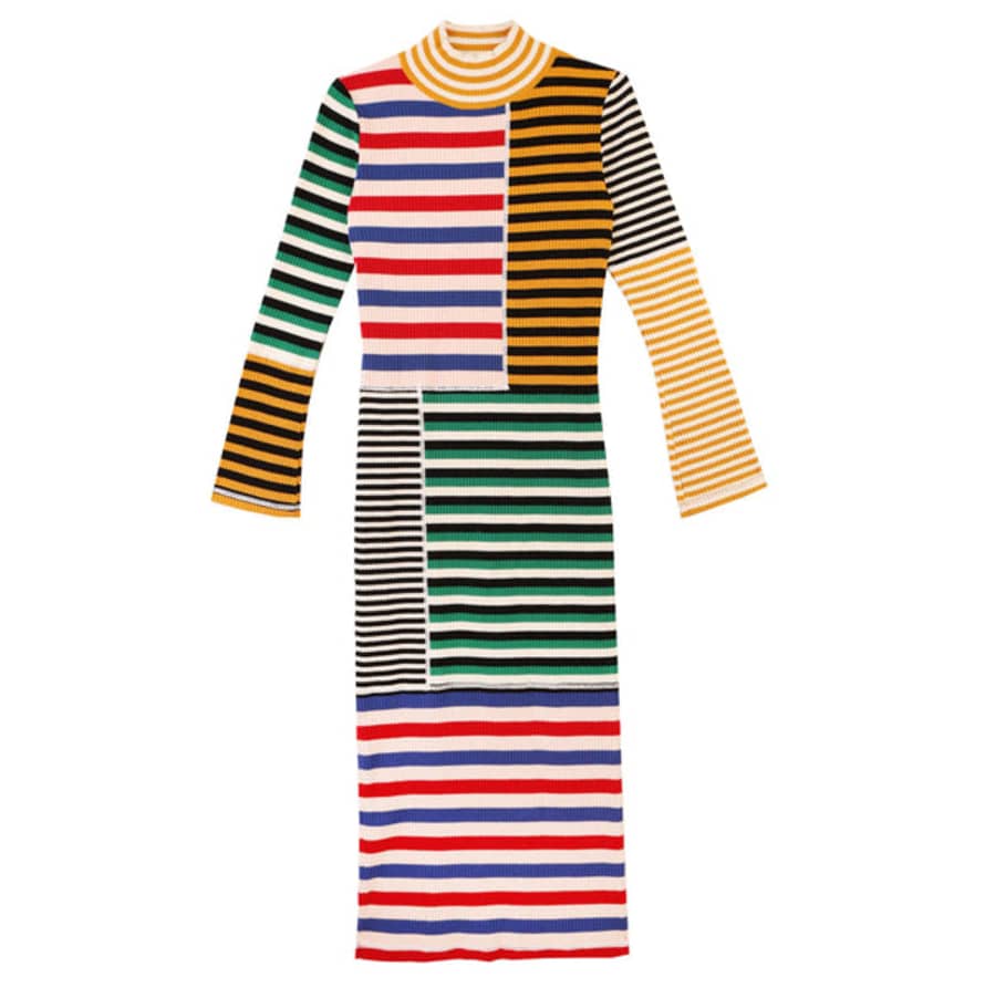 LF Markey Cecile Multistripe Dress