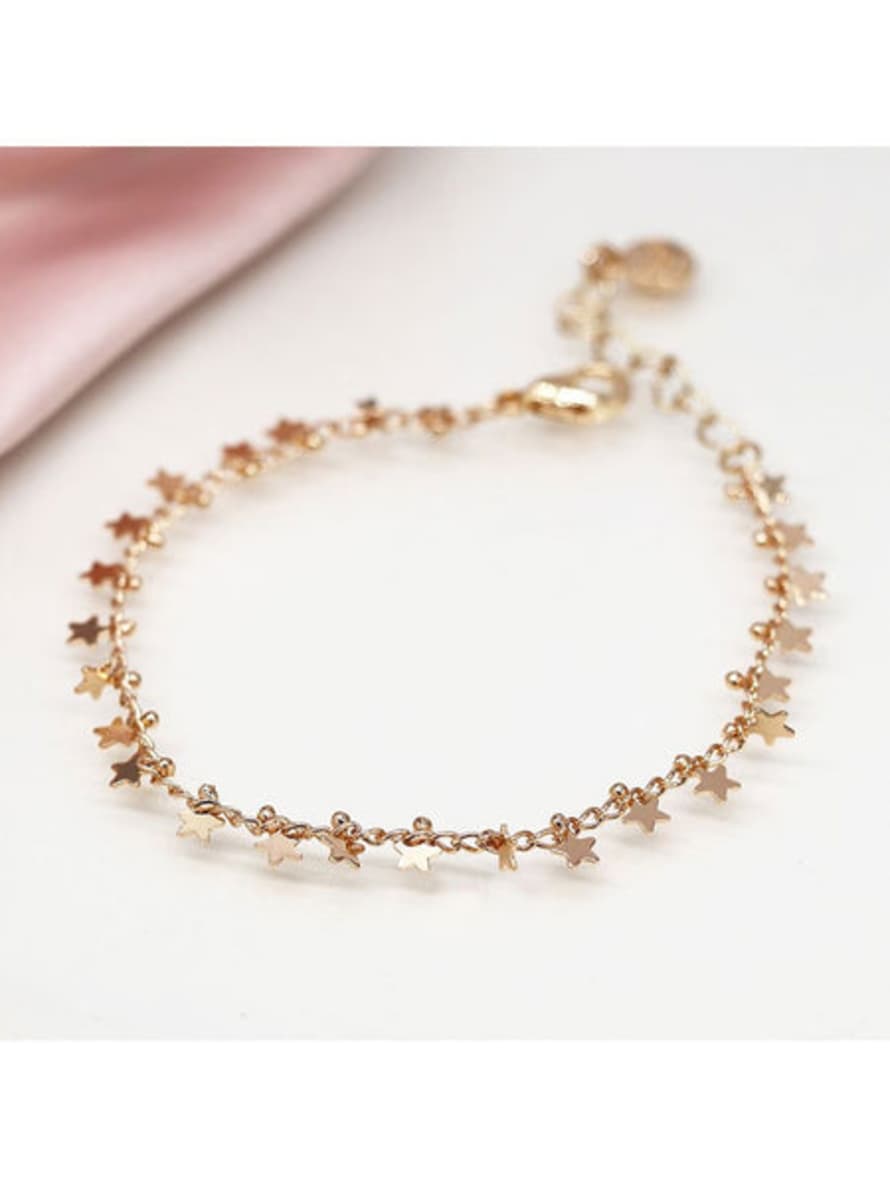 POM Faux Gold Multi-star Bracelet