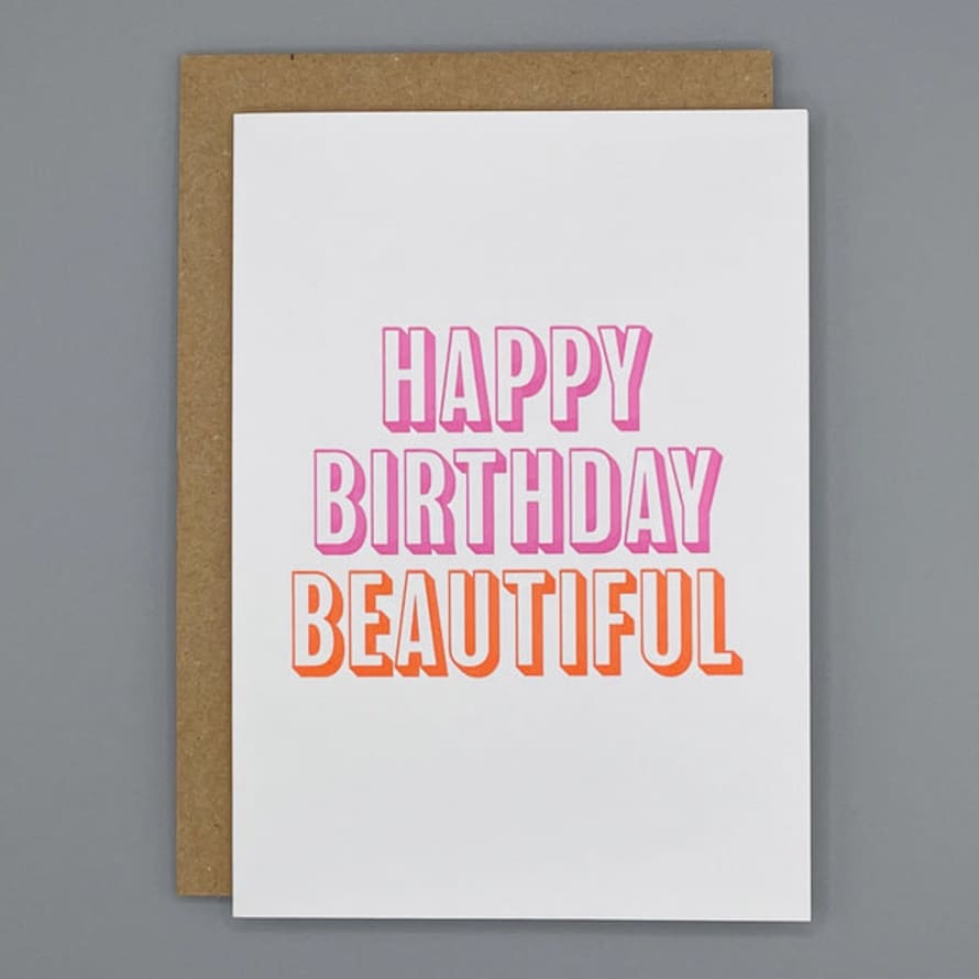 Little Paper Soul Happy Birthday Beautiful Card