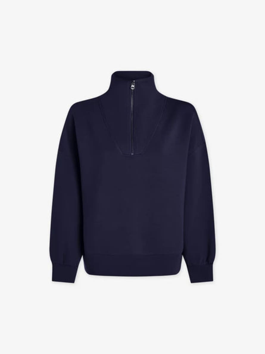 Varley Blue Nights Hawley Half Zip Sweatshirt