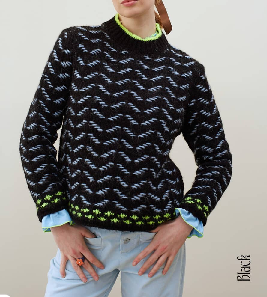 Dr Bloom Saltarin Jumper In Black