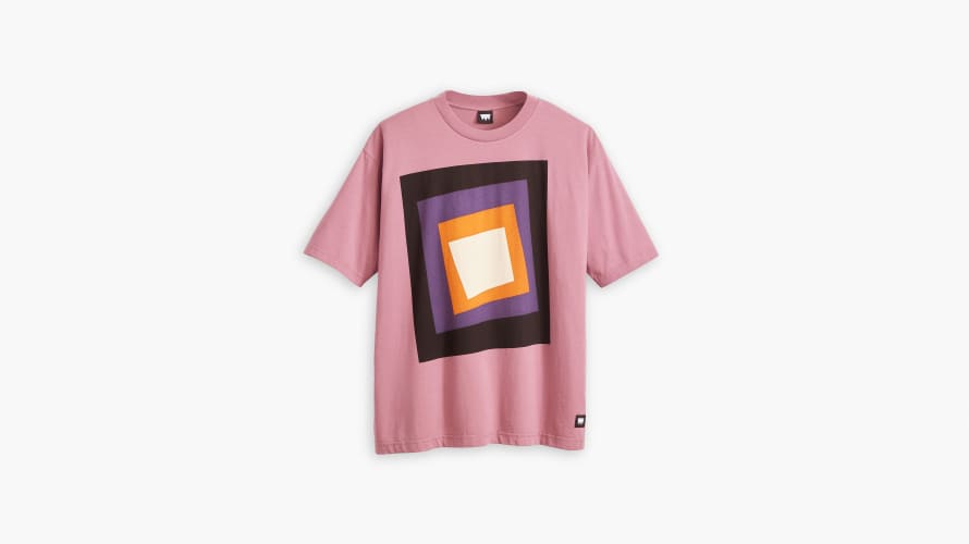 Levi's Tricko Skate Graphic Box Tee Purples