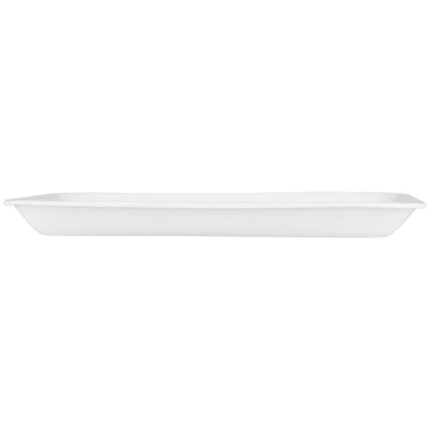 Ib Laursen White Rectangle Enamel Tray