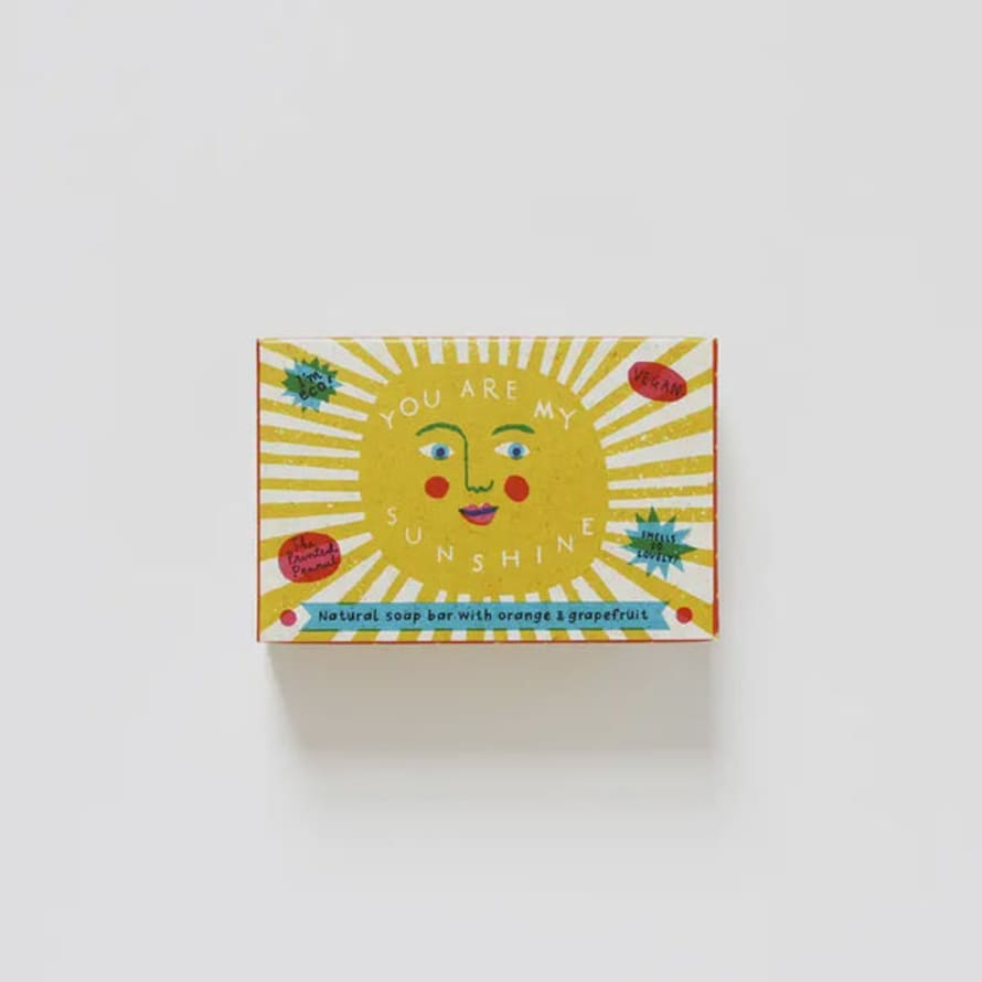 The Printed Peanut Sunshine Orange & Grapefruit Soap Bar