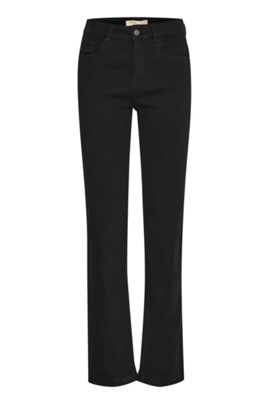 Fransa Luxe Jeans In Black