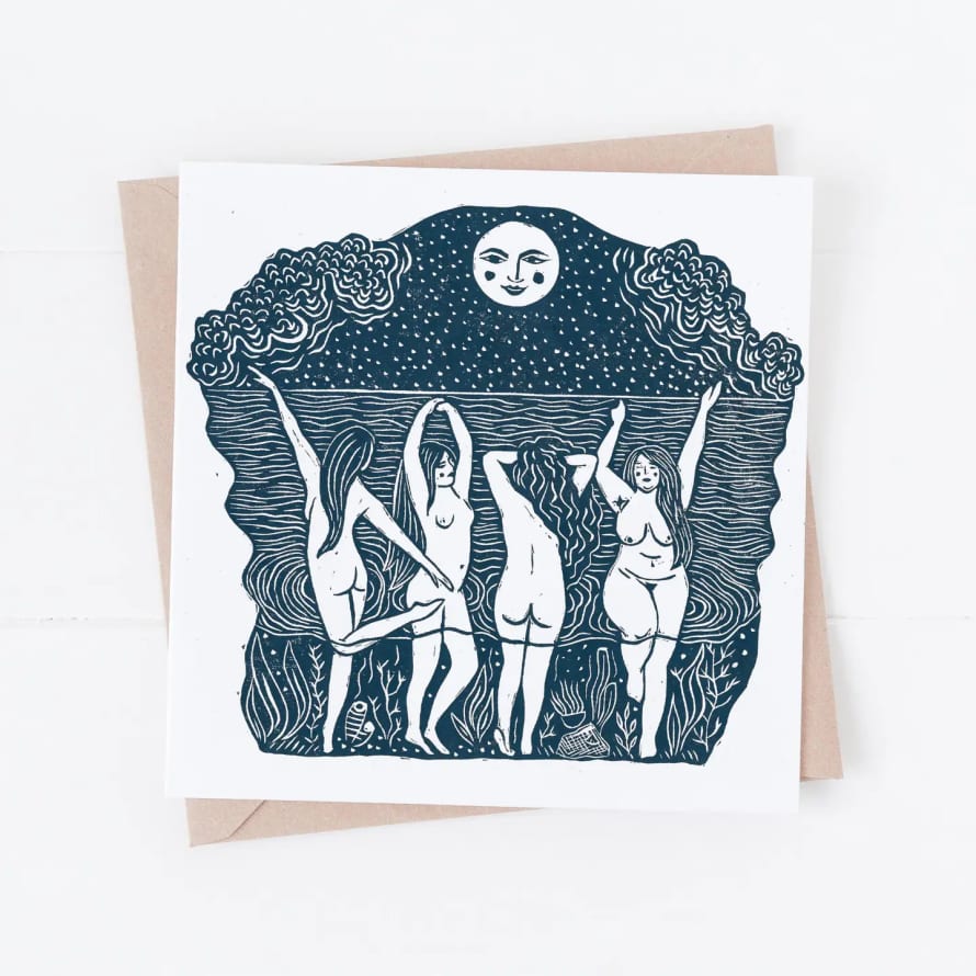 Prints by the Bay Moondance Greeting Card