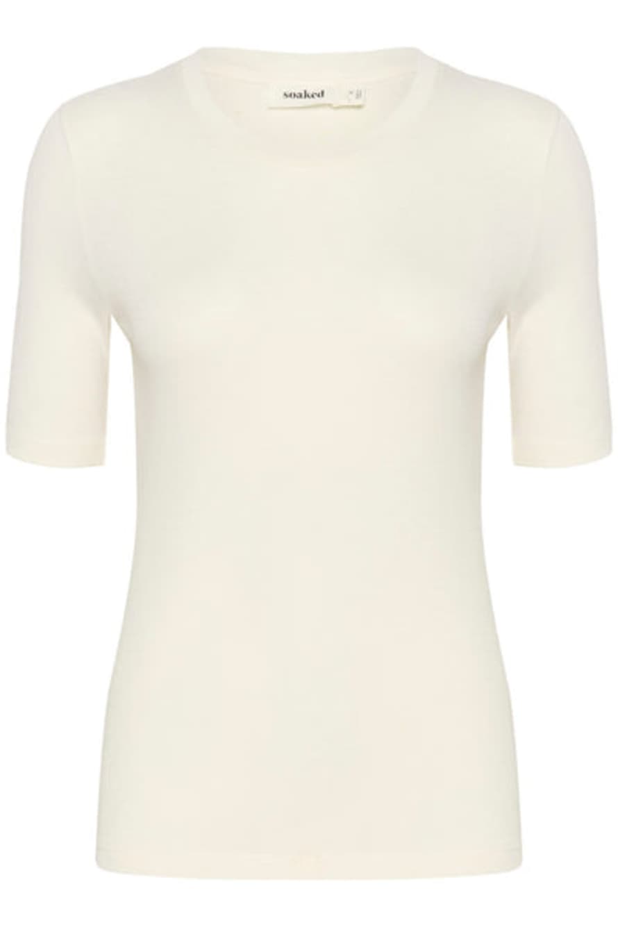 Soaked in Luxury  Slfauna Whisper White T-shirt