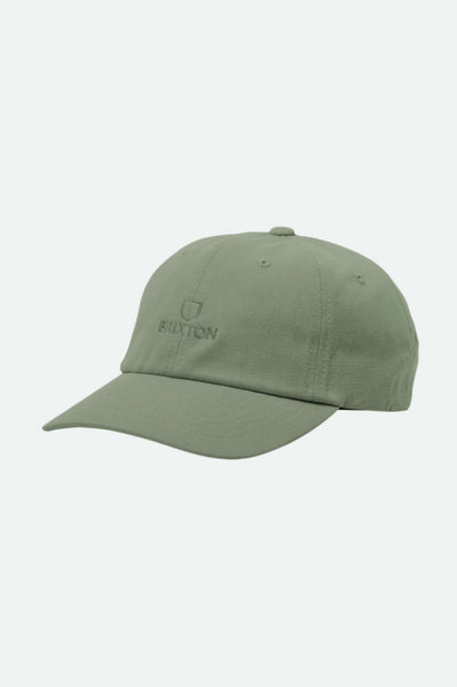 Brixton Alpha Olive Olive Rinse Netplus Lp Adjustable Cap