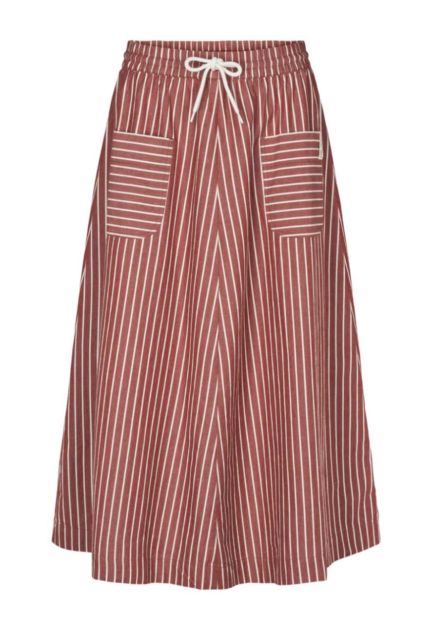 esmé studios Roasted Russet Gry Midi Skirt