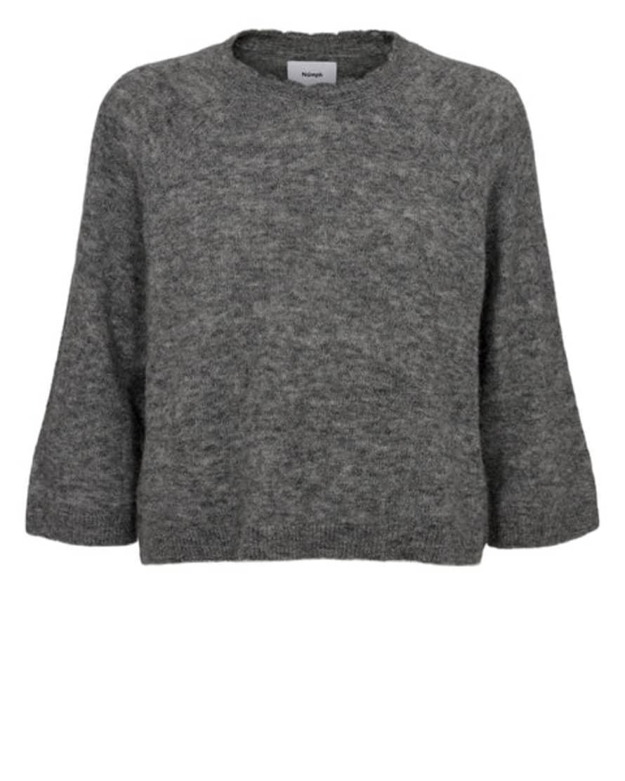 Numph Riette Selma Grey Knit