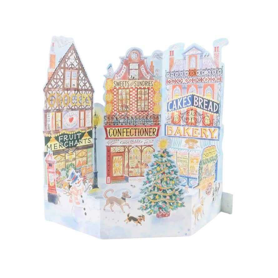 Art Angels High Street Advent Calendar by Emily Sutton