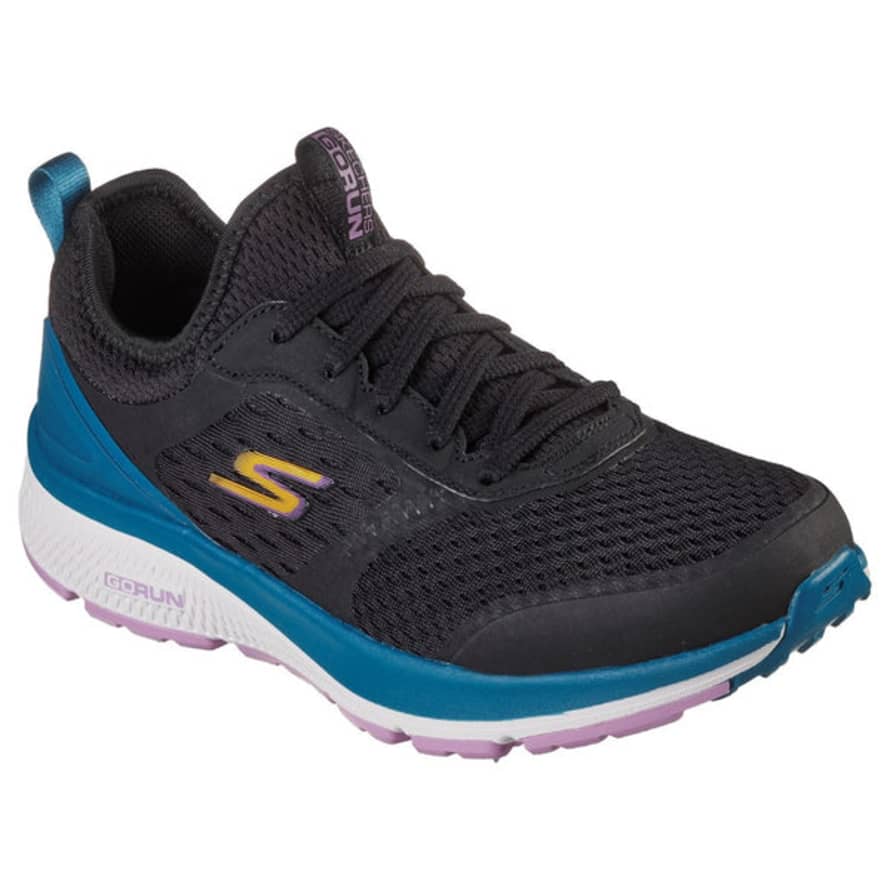 Skechers Go Run Consistent Vivid Trainers (black) 36-38