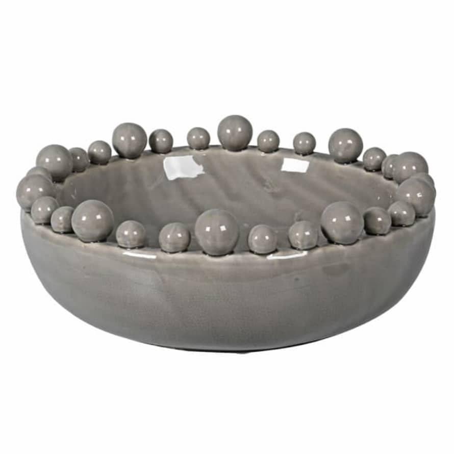 Persora Large Grey Bobble Bowl