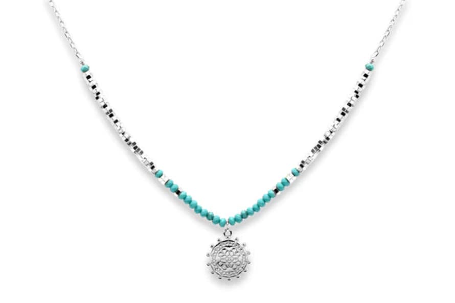 bon bon fistral Hades Turquoise Necklace