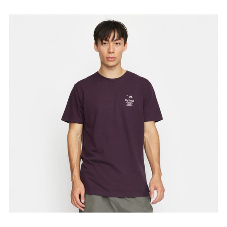 RVLT Revolution | 1377 Fen T-shirt | Purple-melange