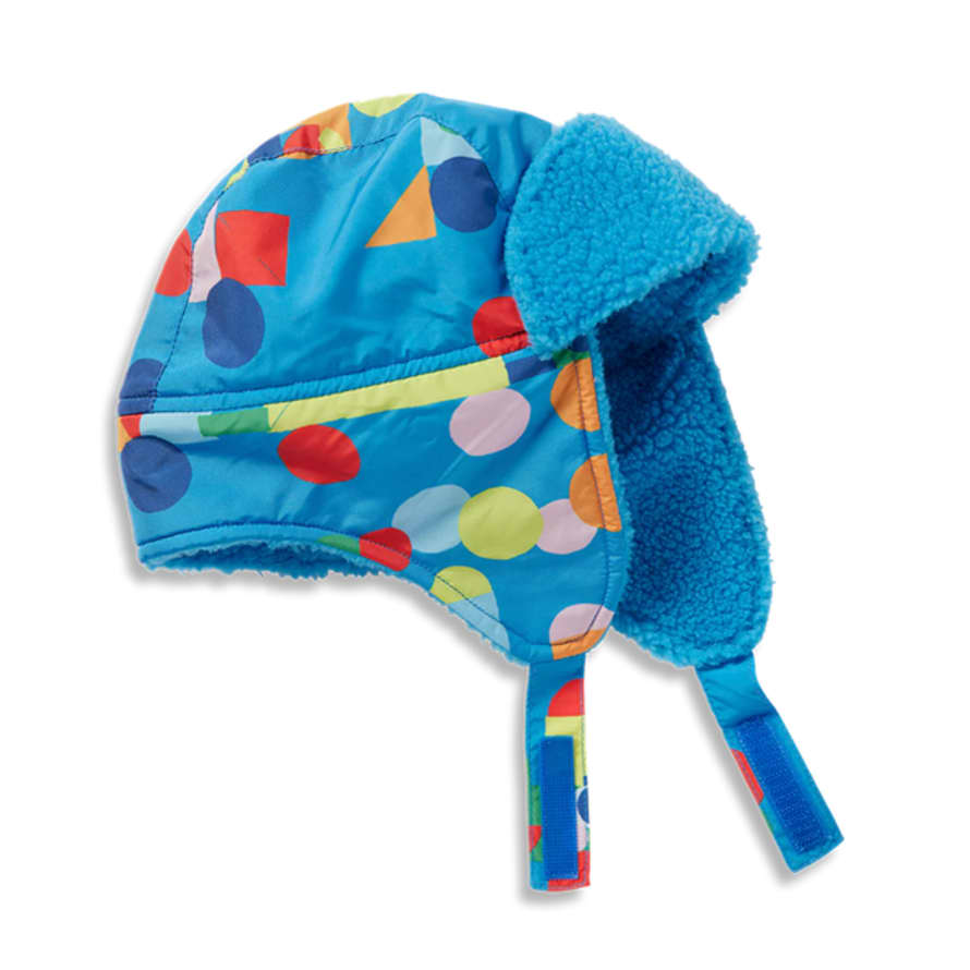 Halcyon Nights Kid's Sherpa Trapper Hat - Rainbow Express