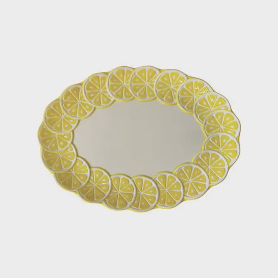 Opjet Paris Lemon Oval Dish