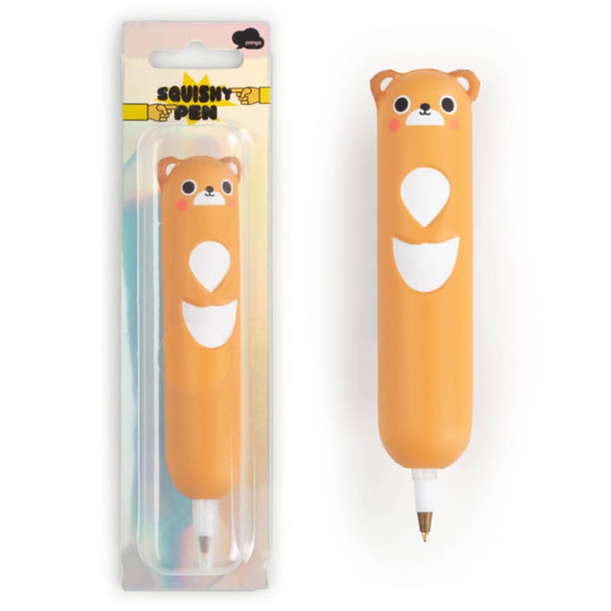 Pango Productions Bear Squishy Pen | Children’s Stationery | Novelty Gifts Toy