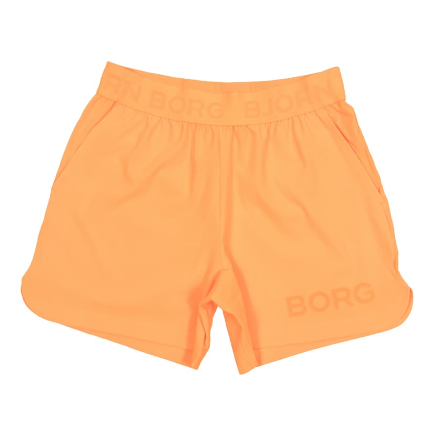 BJORN BORG Gym Training Shorts in Orange